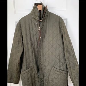 Barbour Polar Quilt Jacket Green Men’s